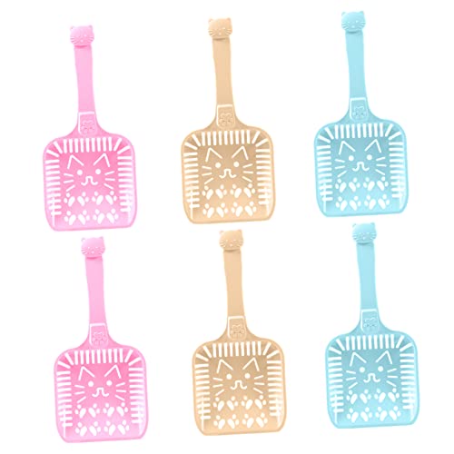 Toyvian 6 Stück Schaufel Für Katzenstreu Schaufel Für Haustierstreu Scoop Haustier-katzenstreu-Schaufel Selbst Katzenstreuschaufel Reinigung Wurf Klein Hoch Plastik Zufällige Farbe Toyvian 6 Stück Schaufel Für Katzenstreu Schaufel Für Haustierstreu Scoop Haustier-katzenstreu-Schaufel Selbst Katzenstreuschaufel Reinigung Wurf Klein Hoch Plastik Zufällige Farbe von Toyvian