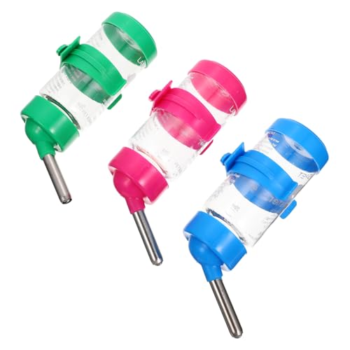 Toyvian 6 Stück Teiliges Hamster Trinkflaschen Transparent mit Drehbarem Auslauf Verschleißfest für Hamster Chinchilla und Kleine Haustiere Einfache und Praktische Aufhängung Toyvian 6 Stück Teiliges Hamster Trinkflaschen Transparent mit Drehbarem Auslauf Verschleißfest für Hamster Chinchilla und Kleine Haustiere Einfache und Praktische Aufhängung von Toyvian
