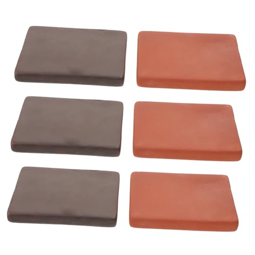 Toyvian 6 Stück Teiliges Handgefertigtes Keramik Terrariumdekor Ziegelblock Natürlicher Langlebig als Schildkröten Land und Wasserbecken Toyvian 6 Stück Teiliges Handgefertigtes Keramik Terrariumdekor Ziegelblock Natürlicher Langlebig als Schildkröten Land und Wasserbecken von Toyvian