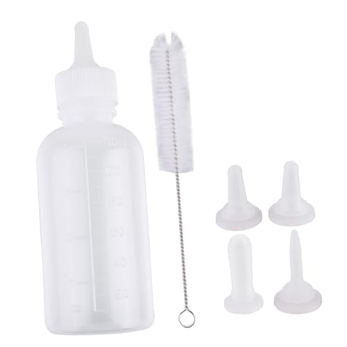 Toyvian 6 Stück Teiliges Haustier Milchflaschen aus Sicherem mit Nippeln und Reinigungsbürste für Welpen und Katzen Tragbar und Praktisch für Unterwegs Toyvian 6 Stück Teiliges Haustier Milchflaschen aus Sicherem mit Nippeln und Reinigungsbürste für Welpen und Katzen Tragbar und Praktisch für Unterwegs von Toyvian