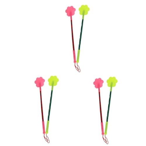 Toyvian 6 Stück Teiliges Hundetrainingsset Pfotenform Langlebiges Flexibles Gummitrainingstool für Kleine Welpen Leicht Schadstofffrei Fördert Gehorsam und Bewegung Zufällige Farbe von Toyvian