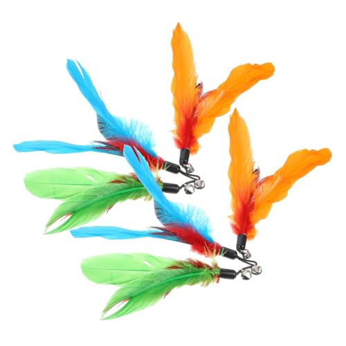 Toyvian 6 Stück Teiliges Katzenspielzeug Federn Ersatzset Langlebige Plume Aufsätze für Interaktives Katzenangel Bunte Nachfüller für Katzenspielzeug Sicher für Katzen Toyvian 6 Stück Teiliges Katzenspielzeug Federn Ersatzset Langlebige Plume Aufsätze für Interaktives Katzenangel Bunte Nachfüller für Katzenspielzeug Sicher für Katzen von Toyvian
