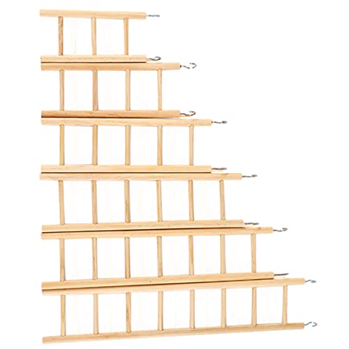 Toyvian 6 Stück Teiliges Vogel Kletterleiter aus Holz Bunte Papagei Spielleiter für Wellensittiche und Kleine Haustiere Beißfestes Kauspielzeug Vielseitiges Vogelkäfig Zubehör für Toyvian 6 Stück Teiliges Vogel Kletterleiter aus Holz Bunte Papagei Spielleiter für Wellensittiche und Kleine Haustiere Beißfestes Kauspielzeug Vielseitiges Vogelkäfig Zubehör für von Toyvian