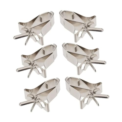 Toyvian 6 Stück Vogel Futter Clips Praktische Halter für Gemüse im Vogelkäfig für Papageien Hamster und Andere Kleintiere Robust und Langlebig Toyvian 6 Stück Vogel Futter Clips Praktische Halter für Gemüse im Vogelkäfig für Papageien Hamster und Andere Kleintiere Robust und Langlebig von Toyvian
