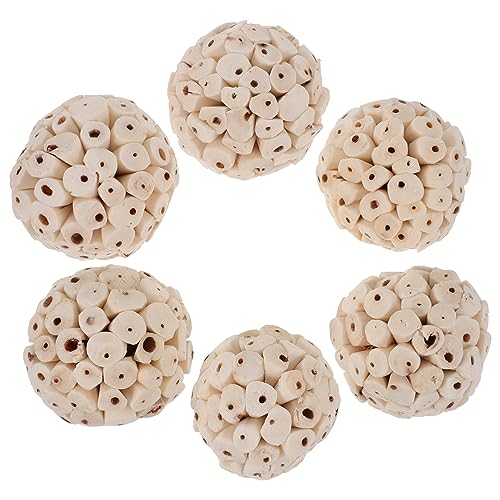 Toyvian 6 Stück Kauspielzeug für Vögel Natürliches Papageien Spielzeug zur Nahrungssuche für Sittiche Kaninchen und Meerschweinchen Fördert die Beschäftigung und Einsamkeit Toyvian 6 Stück Kauspielzeug für Vögel Natürliches Papageien Spielzeug zur Nahrungssuche für Sittiche Kaninchen und Meerschweinchen Fördert die Beschäftigung und Einsamkeit von Toyvian