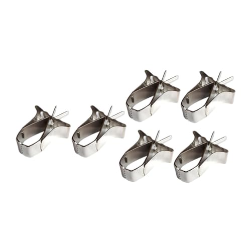 Toyvian 6Stücke Futterclips für Teiliges Multifunktionale Lebensmittelhalter für Gemüse und Snacks für Käfige und Vogelhaltung Rostfrei und Langlebig Toyvian 6Stücke Futterclips für Teiliges Multifunktionale Lebensmittelhalter für Gemüse und Snacks für Käfige und Vogelhaltung Rostfrei und Langlebig von Toyvian