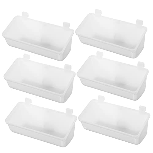 Toyvian 6Stücke Hängende Haustierschale Teilig für Katzen Futter und Wassernapf für Käfige zu Reinigen Fördert Gesundes Essverhalten Platzsparendes Design Toyvian 6Stücke Hängende Haustierschale Teilig für Katzen Futter und Wassernapf für Käfige zu Reinigen Fördert Gesundes Essverhalten Platzsparendes Design von Toyvian
