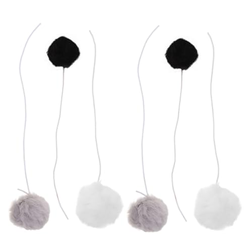 Toyvian 6stücke Teiliges Katzen Spielzeug Bälle Plüsch Interaktive Und Lustige Teaser Bälle Für Katzen Drinnen Fördert Und Stress Toyvian 6stücke Teiliges Katzen Spielzeug Bälle Plüsch Interaktive Und Lustige Teaser Bälle Für Katzen Drinnen Fördert Und Stress von Toyvian