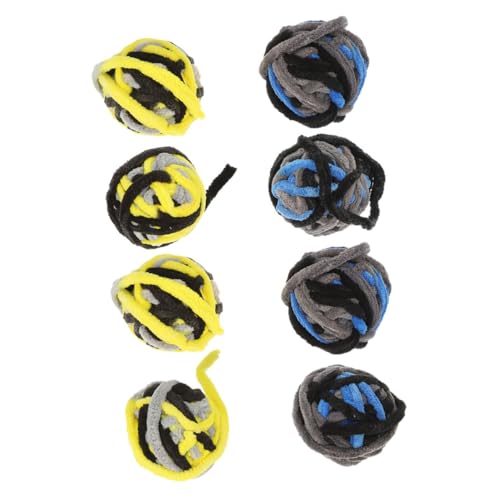 Toyvian 8 Stück Katzenplüschballspielzeug Drinnen Katzengarn Katzenspielzeug Interaktiv Katzenbälle Für Wohnungskatzen Bälle Für Katzenboden Kätzchenspielzeug Für Hauskätzchen Toyvian 8 Stück Katzenplüschballspielzeug Drinnen Katzengarn Katzenspielzeug Interaktiv Katzenbälle Für Wohnungskatzen Bälle Für Katzenboden Kätzchenspielzeug Für Hauskätzchen von Toyvian