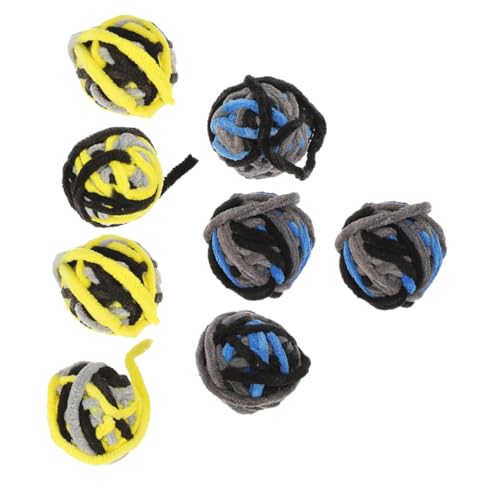 Toyvian 8 Stück Katzenplüschballspielzeug Katzenbälle für Wohnungskatzen Katzenspielzeug interaktiv Bälle für Katzenboden drinnen Katzengarnknäuel kleine Katzenkugeln Toyvian 8 Stück Katzenplüschballspielzeug Katzenbälle für Wohnungskatzen Katzenspielzeug interaktiv Bälle für Katzenboden drinnen Katzengarnknäuel kleine Katzenkugeln von Toyvian