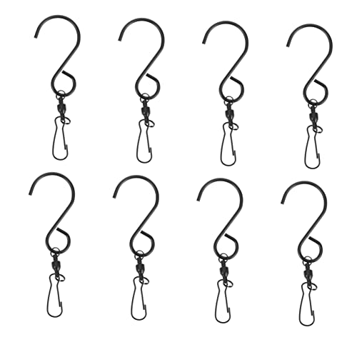 Toyvian 8 Stück Drehbare S-Haken Clips für Windspiele Vogelhäuser Laternen Robuster Metallhaken für Garten und Partydekoration Vielseitig Einsetzbar und Langlebig Toyvian 8 Stück Drehbare S-Haken Clips für Windspiele Vogelhäuser Laternen Robuster Metallhaken für Garten und Partydekoration Vielseitig Einsetzbar und Langlebig von Toyvian