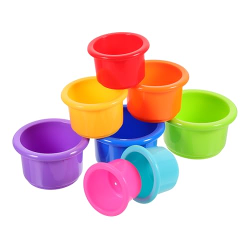 Toyvian 8 Stück Stapelbecher Kaninchen Anreicherungsspielzeug Hasenspielzeug Stapelbecher Futterspender Stapelbecher Für Kaninchen Haustier Kaninchenbedarf Farbige Wiederverwendbar Toyvian 8 Stück Stapelbecher Kaninchen Anreicherungsspielzeug Hasenspielzeug Stapelbecher Futterspender Stapelbecher Für Kaninchen Haustier Kaninchenbedarf Farbige Wiederverwendbar von Toyvian