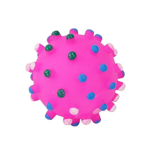 Toyvian 8 Stück Stimme Kleiner Dornballspielzeug Hundetraining Spielzeughund Hundeanreicherung Hundespielzeug mit quietschendem Ball Hundespielzeugball Zufällige Farbe Toyvian 8 Stück Stimme Kleiner Dornballspielzeug Hundetraining Spielzeughund Hundeanreicherung Hundespielzeug mit quietschendem Ball Hundespielzeugball Zufällige Farbe von Toyvian