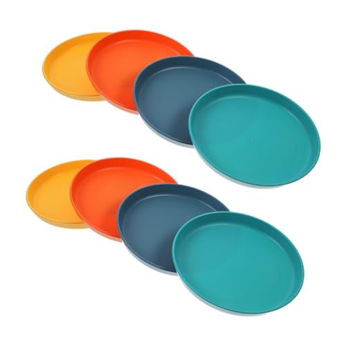 Toyvian 8 Stück Teiliges Katzenschalen für Nassfutter Flache Futternäpfe für Kätzchen und Kleine Katzen Stressfreies Fressen Schnurrhaare Langlebige Kunststoffschalen in Grün Blau Gelb und Toyvian 8 Stück Teiliges Katzenschalen für Nassfutter Flache Futternäpfe für Kätzchen und Kleine Katzen Stressfreies Fressen Schnurrhaare Langlebige Kunststoffschalen in Grün Blau Gelb und von Toyvian