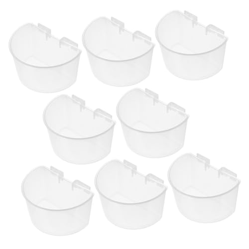 Toyvian 8 Stück Teiliges Vogelkäfig Futter Wassernapf aus Robustem Verschleißbeständig Große Kapazität Vielseitig für Tauben Kaninchen und Kleintiere Einfach zu Reinigen und Nachzufüllen Toyvian 8 Stück Teiliges Vogelkäfig Futter Wassernapf aus Robustem Verschleißbeständig Große Kapazität Vielseitig für Tauben Kaninchen und Kleintiere Einfach zu Reinigen und Nachzufüllen von Toyvian