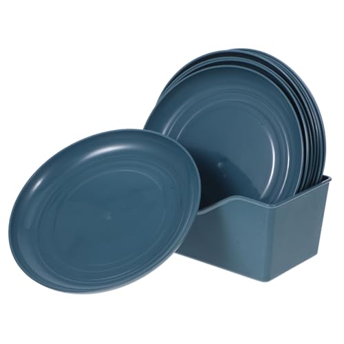 Toyvian 8-teiliges Set Schnurrbartfreundlicher Katzenteller Klein Für Schüsseln Fütterung Einzeltierplatte Breit Seicht Füttern Drinnen Katzengericht Katzenfutter Gerichte Nass Haustier Pp von Toyvian