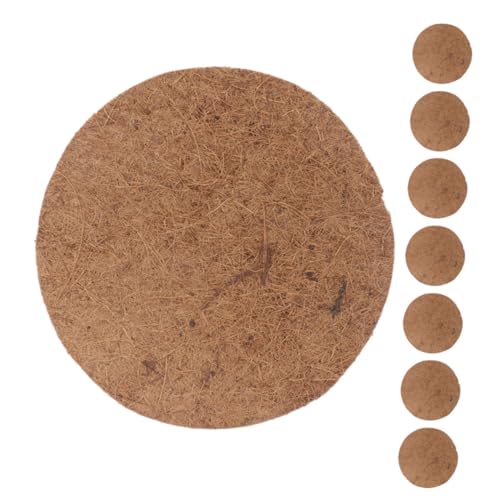 Toyvian 8stücke Natürliche Kokosnuss-nestunterlage Vogeleiermatte Aus Kokosfaser Bequemes Und Warmes Nistmaterial Für Kleine Vögel Taubennestmaterial Leicht Zu Reinigen Toyvian 8stücke Natürliche Kokosnuss-nestunterlage Vogeleiermatte Aus Kokosfaser Bequemes Und Warmes Nistmaterial Für Kleine Vögel Taubennestmaterial Leicht Zu Reinigen von Toyvian