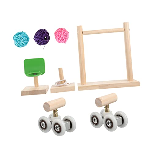 Toyvian 8Stücke Teiliges Vogelspielzeug für Papageien Kreatives zur Vogelausbildung für Sittiche Conures und Lovebirds Fördert Geistige und Körperliche Aktivität Toyvian 8Stücke Teiliges Vogelspielzeug für Papageien Kreatives zur Vogelausbildung für Sittiche Conures und Lovebirds Fördert Geistige und Körperliche Aktivität von Toyvian