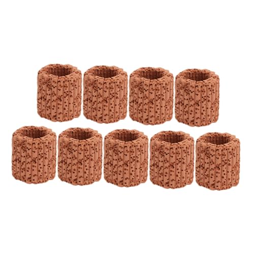 Toyvian 9 Stück Keramik Aquarium Filterringe Porös Langlebig Sicher für Wasserpflanzenhalter Aquarien Zubehör Biologisches Filtersystem Installieren für Gesundes Wasserumfeld Toyvian 9 Stück Keramik Aquarium Filterringe Porös Langlebig Sicher für Wasserpflanzenhalter Aquarien Zubehör Biologisches Filtersystem Installieren für Gesundes Wasserumfeld von Toyvian