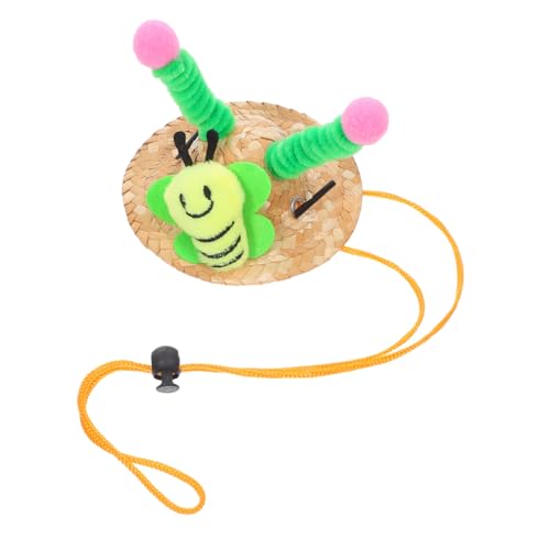 Toyvian Anpassbare Hutdekoration für Hamster Stroh Hut mit Innendurchmesser Lustiges Accessoire für Meerschweinchen und Kleine Toyvian Anpassbare Hutdekoration für Hamster Stroh Hut mit Innendurchmesser Lustiges Accessoire für Meerschweinchen und Kleine von Toyvian
