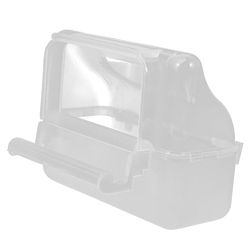 Toyvian Anti-Spread Feeder Schüssel Vogelhäuschenkäfig füttern drinnen Fütterung vogelfutterspender Futterautomaten für Vogelkäfige Vogelkäfigversorgung Plastik Transparent Toyvian Anti-Spread Feeder Schüssel Vogelhäuschenkäfig füttern drinnen Fütterung vogelfutterspender Futterautomaten für Vogelkäfige Vogelkäfigversorgung Plastik Transparent von Toyvian