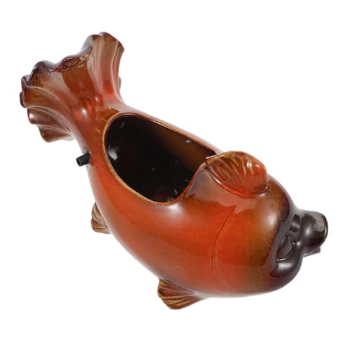 Toyvian Antike Der Fischzucht Und Wasserflussgerät Teichbrunnen Keramik Aquarium Dekoration Teichstatue Aquarium Figur Karpfenfischstatue Outdoor Dekor Keramik Toyvian Antike Der Fischzucht Und Wasserflussgerät Teichbrunnen Keramik Aquarium Dekoration Teichstatue Aquarium Figur Karpfenfischstatue Outdoor Dekor Keramik von Toyvian
