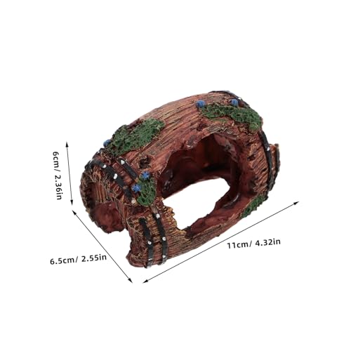 Toyvian Aquarium Barrel Versteck aus Resin Sicherer Rückzugsort für Fische und Garnelen Dekorative Höhle für Süßwasser Aquarien Einzigartiges Tonne Design für Natürliche Aquarienlandschaft Toyvian Aquarium Barrel Versteck aus Resin Sicherer Rückzugsort für Fische und Garnelen Dekorative Höhle für Süßwasser Aquarien Einzigartiges Tonne Design für Natürliche Aquarienlandschaft von Toyvian