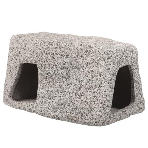 Toyvian Aquarium Dekoration Aquariumzubehör Fischhöhle Aquarium-Landschaftsdekoration Zubehör für Aquarien Tank Zucht Bruthöhle für Aquarienfische Fisch Zubehör Aquarium Bruthöhle Ton von Toyvian