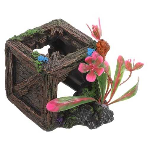 Toyvian Aquarium Dekoration Kunstharz Versteck Für Fische Ornamente Für Aquarienlandschaft Sicher Für Süß Und Verstecken Für Garnelen Toyvian Aquarium Dekoration Kunstharz Versteck Für Fische Ornamente Für Aquarienlandschaft Sicher Für Süß Und Verstecken Für Garnelen von Toyvian