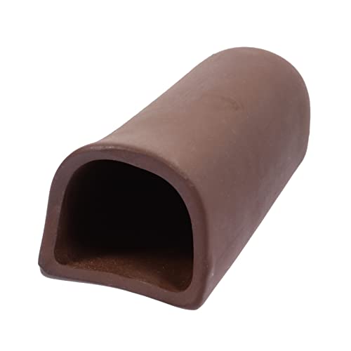 Toyvian Aquarium Dekoration Natürliche Aquariendekoration Garnelenhöhlen-Aquarium Aquariumdekor Versteck Garnelen-Aquarium-Dekoration Tunnel Miniatur-Aquarium- Panzer Tank Keramik von Toyvian
