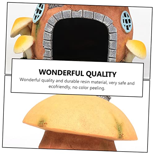 Toyvian Aquarium Dekoration Pilz Schloss Hohlversteck aus Premium Harz Farbecht Langlebig Fisch und Reptilienversteck Ökologisches Terrarium Ornament für Fischbecken und Terrarien Toyvian Aquarium Dekoration Pilz Schloss Hohlversteck aus Premium Harz Farbecht Langlebig Fisch und Reptilienversteck Ökologisches Terrarium Ornament für Fischbecken und Terrarien von Toyvian