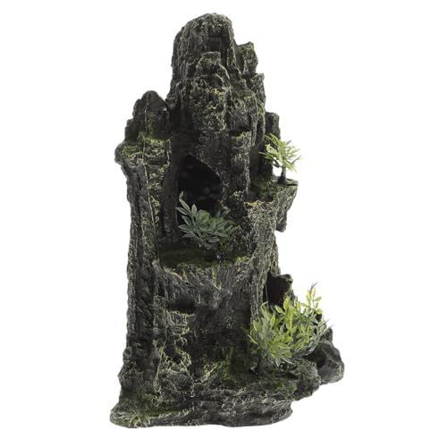 Toyvian Aquarium Felsen-dekor Vivid Rockery Statue Fischversteck Langlebig Naturgetreu Aquarium Dekoration für Fischbecken Teich und Zuhause Toyvian Aquarium Felsen-dekor Vivid Rockery Statue Fischversteck Langlebig Naturgetreu Aquarium Dekoration für Fischbecken Teich und Zuhause von Toyvian