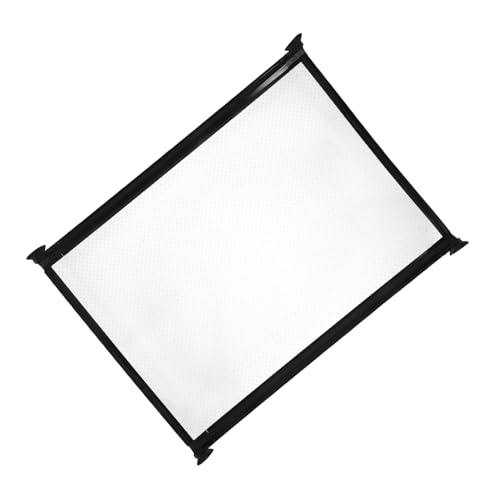 Toyvian Aquarium Trennwand mit Saugnapf Kunststoff Divider für Fischabscheider Innenfilter Kompatibel Schwarz zur Sicheren Fischtrennung und Zucht im Fischbecken von Toyvian