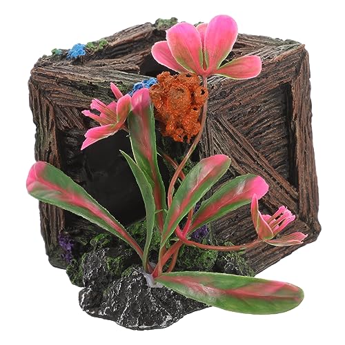 Toyvian Aquarium Versteckhöhle Aus Harz Langlebiges Für Aquarienlandschaften Antikes Design Für Süß Und Meerwasser Einfache Reinigung Pflege Ornament Für Fische Toyvian Aquarium Versteckhöhle Aus Harz Langlebiges Für Aquarienlandschaften Antikes Design Für Süß Und Meerwasser Einfache Reinigung Pflege Ornament Für Fische von Toyvian