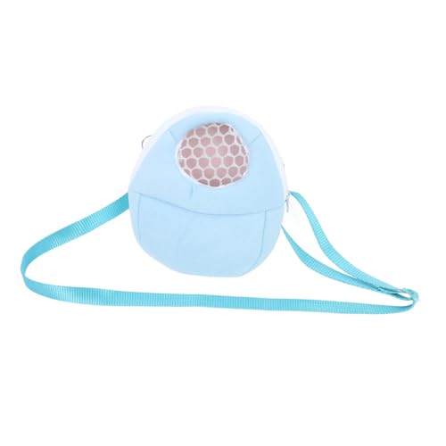 Toyvian Atmungsaktive Hamster Tragetasche mit Netzgewebe Verstellbarem Schultergurt Gefütterte Kleine Tier Transporttasche für Meerschweinchen Chinchillas Eichhörnchen Multifunktionale von Toyvian
