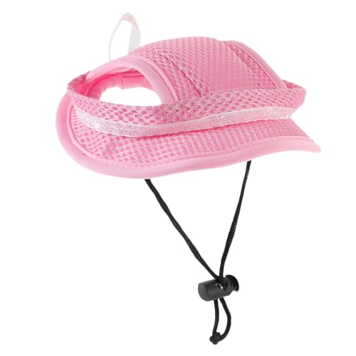 Toyvian Atmungsaktive Haustier Baseballmütze für Verstellbare Sonnenkappe mit Ohrlöchern für Outdoor Sport und Sonnenschutz Komfortable und Leichte Hundemütze Toyvian Atmungsaktive Haustier Baseballmütze für Verstellbare Sonnenkappe mit Ohrlöchern für Outdoor Sport und Sonnenschutz Komfortable und Leichte Hundemütze von Toyvian