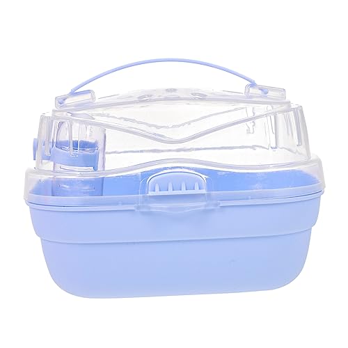Toyvian Atmungsaktive Tragbare Hamster Tragetasche aus Robustem Material Sicherer Kleintierkäfig für Reisen Camping und Ausflüge Geeignet für Kleine Haustiere Wie Hamster und Chinchillas von Toyvian