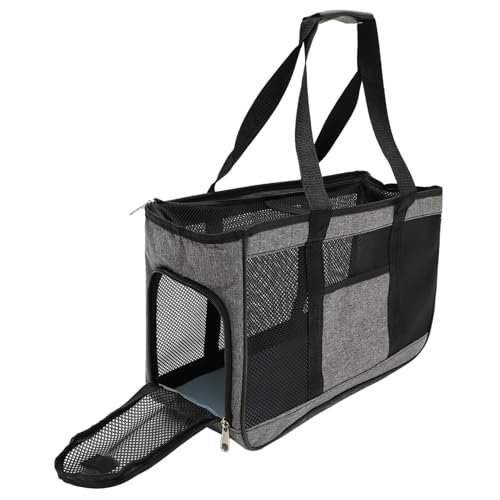 Toyvian Atmungsaktive Tragbare Katzen Transporttasche mit Großem Mesh Fenster Kratzfestem Material und Handgriff für Outdoor Ausflüge und Reisen mit Kleinen Haustieren von Toyvian