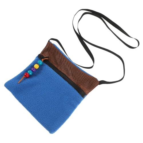 Toyvian Atmungsaktive Tragetasche für Kleintiere mit Großem Fassungsvermögen Sicherer und Robuster Reptilien Hamster transportbeutel für Outdoor Reisen mit Verstellbarem Zufällige Farbe von Toyvian