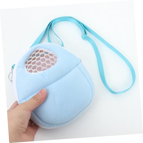 Toyvian Atmungsaktive Warme Tragetasche für Kleine Haustiere mit Weichem Futter und Schultergurt Transportable Hamster Kaninchentasche Vielseitige Reisetasche und Haustierbett für von Toyvian