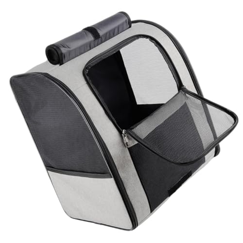 Toyvian Atmungsaktiver Katzenrucksack aus Oxford Praktische Transporttasche mit Großem Fassungsvermögen Komfortabel für Reisen und Ausflüge für Katzen und Kleine Haustiere Leicht und Toyvian Atmungsaktiver Katzenrucksack aus Oxford Praktische Transporttasche mit Großem Fassungsvermögen Komfortabel für Reisen und Ausflüge für Katzen und Kleine Haustiere Leicht und von Toyvian