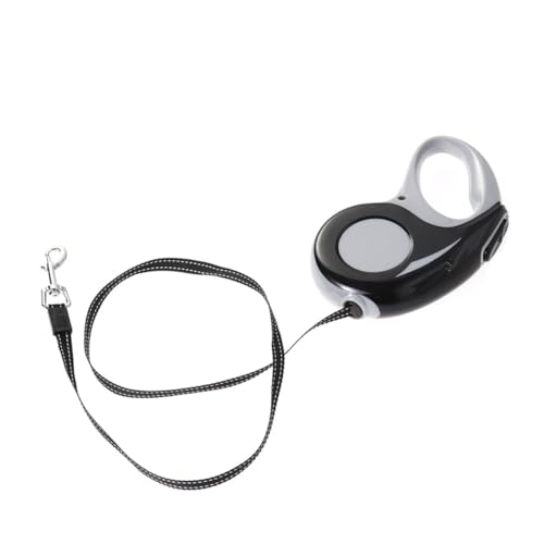 Toyvian Automatische Ausziehbare Hundeleine Robustes Seil Ergonomischer Griff für Müheloses Training Großer und Kleiner Hunde Langlebige Trainingsleine in Schwarz von Toyvian