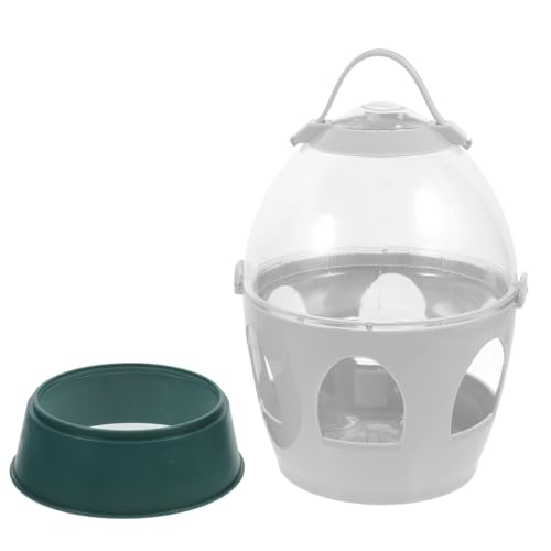 Toyvian Automatischer Futter Und Wasserspender Für Geflügel Heimtierbedarf Für Hühner Und Tauben Zu Reinigen Bedienen von Toyvian