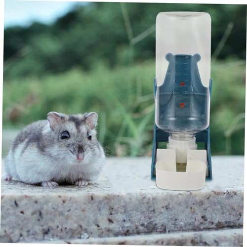 Toyvian Automatischer Hängender Haustier Wasserspender aus Bpa Freiem Tropfsicherer Trinkbrunnen für Hunde und Katzen Installieren Kontinuierliche Wasserversorgung Geeignet für Käfige von Toyvian