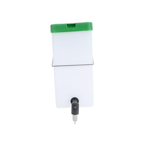 Toyvian Automatischer Kaninchen Trinkbrunnen Weiß Grün Langlebiger Geruchloser Trinknapf für Kleinnager Abnehmbar und Einfach zu Reinigen Sicher und Tropffrei für Hasenstall und Haustiere von Toyvian