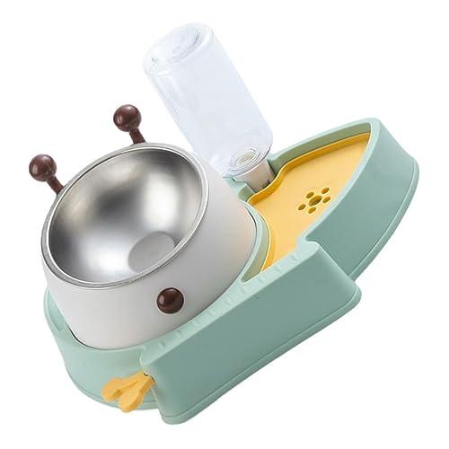 Toyvian Automatischer Katzenfutter Wassernapf mit Zwei Schalen Umkippsicher Schützender Nackenform Bpa frei für Katzen und Kleine Haustiere Grüner Futternapf mit Gleichzeitigem Toyvian Automatischer Katzenfutter Wassernapf mit Zwei Schalen Umkippsicher Schützender Nackenform Bpa frei für Katzen und Kleine Haustiere Grüner Futternapf mit Gleichzeitigem von Toyvian