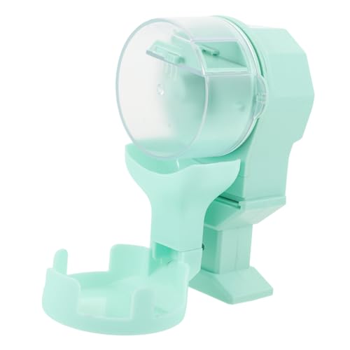 Toyvian Automatischer Schildkröten Futternapf mit Wassernapf Reptilien Futterautomat Stabile Futter und Trinkschale aus Langlebigem Kunststoff für Terrarien und Aquarien von Toyvian