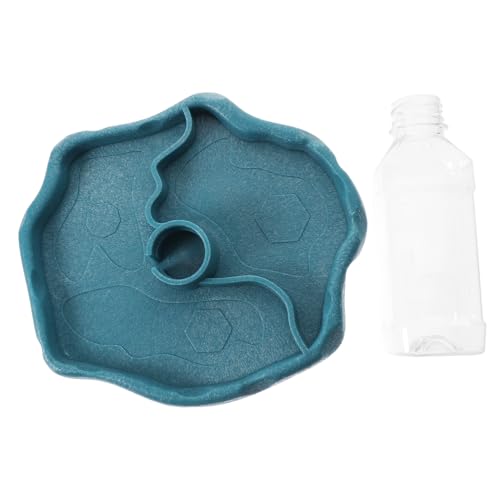 Toyvian Automatischer Wassernapf für Reptilien und Schildkröten Stabile Futterschale aus Langlebigem Kunststoff mit Rutschfestem Boden Geeignet für Wasserversorgung und Futter von Toyvian