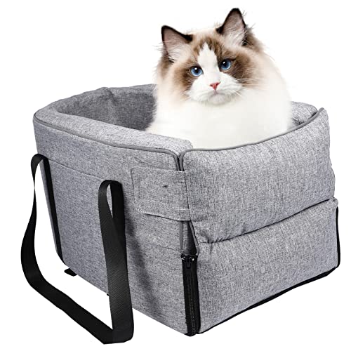 Toyvian Autositztasche für Kleine Hunde mit Griffen Sicherer Sitz für Armlehne und Mittelkonsole Abnehmbar Waschbar Bequemes Reisezubehör für Haustiere im Auto Toyvian Autositztasche für Kleine Hunde mit Griffen Sicherer Sitz für Armlehne und Mittelkonsole Abnehmbar Waschbar Bequemes Reisezubehör für Haustiere im Auto von Toyvian