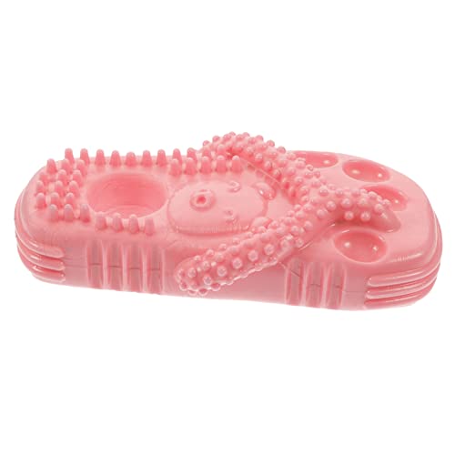 Toyvian Beißspielzeug für Hunde zahnspielzeug für welpen kauen für Hunde zum Reinigen der Hundezähne Pantoffelförmiges Kauspielzeug Backenzahn- in Pantoffelform Rosa Toyvian Beißspielzeug für Hunde zahnspielzeug für welpen kauen für Hunde zum Reinigen der Hundezähne Pantoffelförmiges Kauspielzeug Backenzahn- in Pantoffelform Rosa von Toyvian